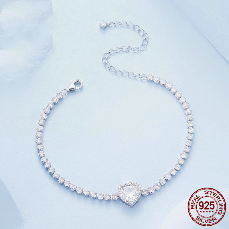 New Sparkling Zirconia Love Bracelet