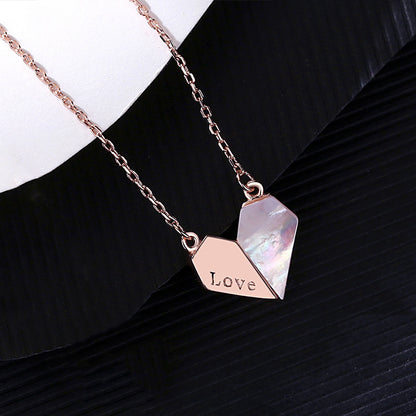 S925 Silver Shell Pendant Necklace: Never Fade Necklace